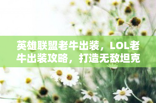 英雄联盟老牛出装，LOL老牛出装攻略，打造无敌坦克，引领战场潮流