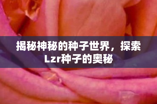 揭秘神秘的种子世界，探索Lzr种子的奥秘