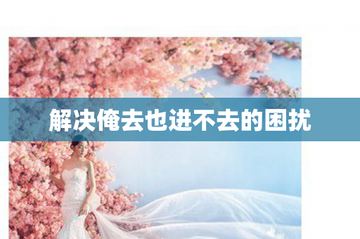 解决俺去也进不去的困扰