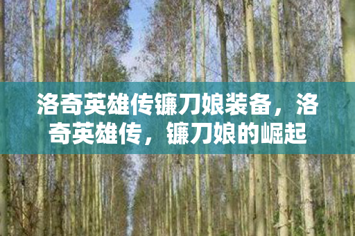 洛奇英雄传镰刀娘装备，洛奇英雄传，镰刀娘的崛起