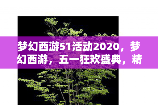 梦幻西游51活动2020，梦幻西游，五一狂欢盛典，精彩活动一网打尽！