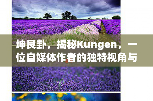 坤艮卦，揭秘Kungen，一位自媒体作者的独特视角与深度洞察