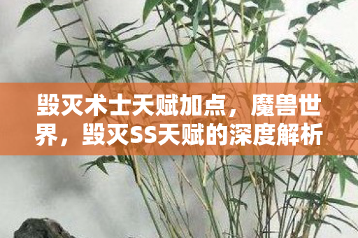 毁灭术士天赋加点，魔兽世界，毁灭SS天赋的深度解析