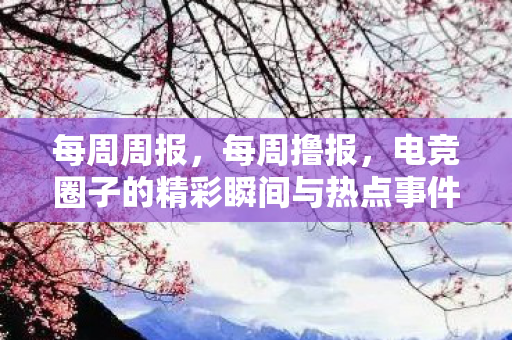 每周周报，每周撸报，电竞圈子的精彩瞬间与热点事件回顾