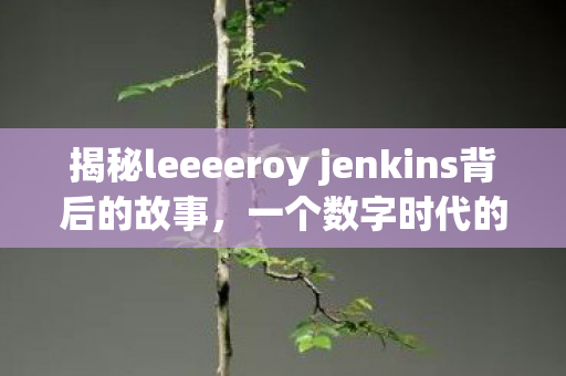 揭秘leeeeroy jenkins背后的故事，一个数字时代的文化现象