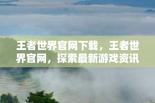 王者世界官网下载，王者世界官网，探索最新游戏资讯与独特魅力