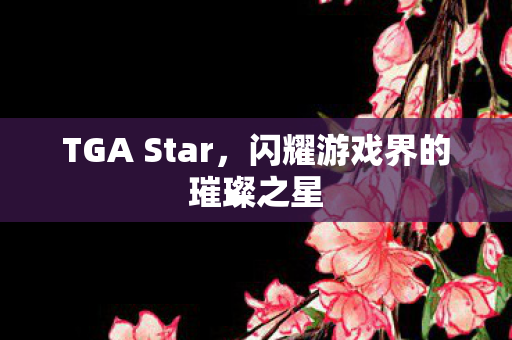 TGA Star，闪耀游戏界的璀璨之星