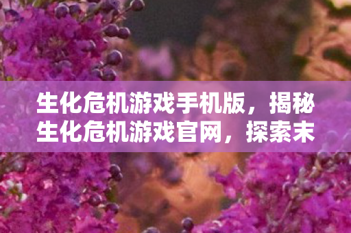 生化危机游戏手机版，揭秘生化危机游戏官网，探索末日世界的无尽魅力
