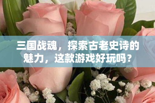 三国战魂，探索古老史诗的魅力，这款游戏好玩吗？