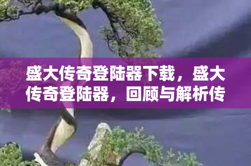 盛大传奇登陆器下载，盛大传奇登陆器，回顾与解析传奇游戏的重要工具