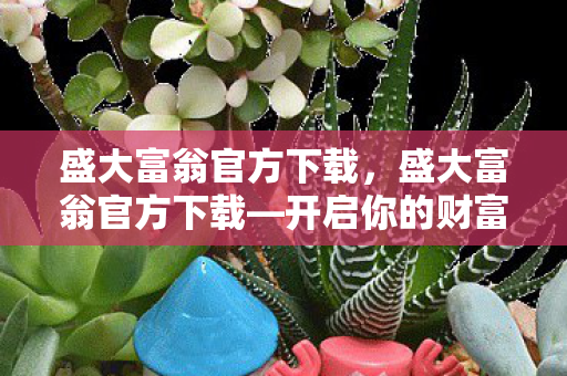 盛大富翁官方下载，盛大富翁官方下载—开启你的财富之旅