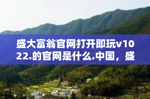 盛大富翁官网打开即玩v1022.的官网是什么.中国，盛大富翁官网，游戏介绍与攻略