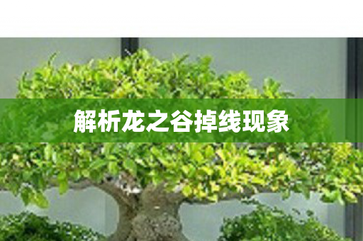 解析龙之谷掉线现象