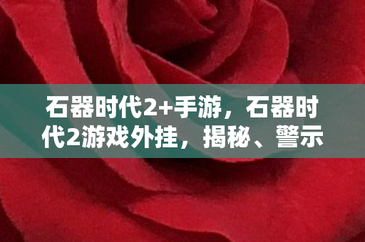 石器时代2+手游，石器时代2游戏外挂，揭秘、警示与反思