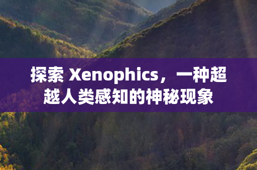 探索 Xenophics，一种超越人类感知的神秘现象