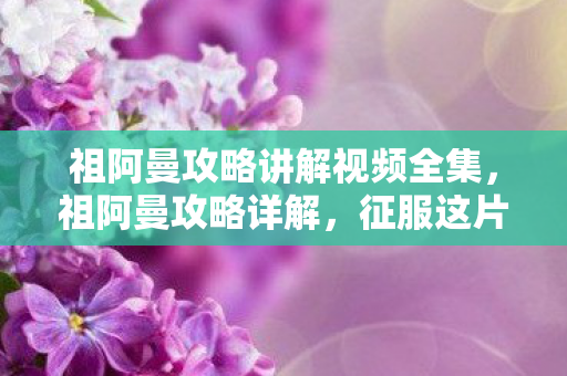 祖阿曼攻略讲解视频全集，祖阿曼攻略详解，征服这片神秘之地