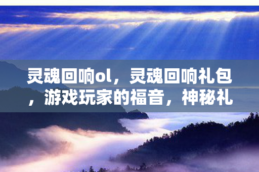 灵魂回响ol，灵魂回响礼包，游戏玩家的福音，神秘礼物的降临！