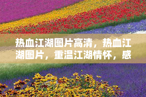 热血江湖图片高清，热血江湖图片，重温江湖情怀，感受武侠魅力