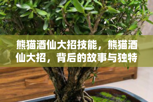 熊猫酒仙大招技能，熊猫酒仙大招，背后的故事与独特魅力