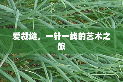 爱裁缝，一针一线的艺术之旅