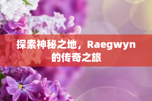 探索神秘之地，Raegwyn的传奇之旅