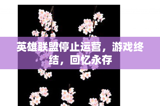 英雄联盟停止运营，游戏终结，回忆永存