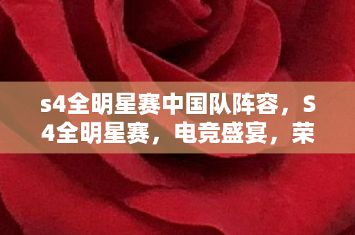 s4全明星赛中国队阵容，S4全明星赛，电竞盛宴，荣耀之巅