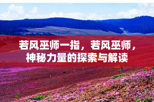 若风巫师一指，若风巫师，神秘力量的探索与解读