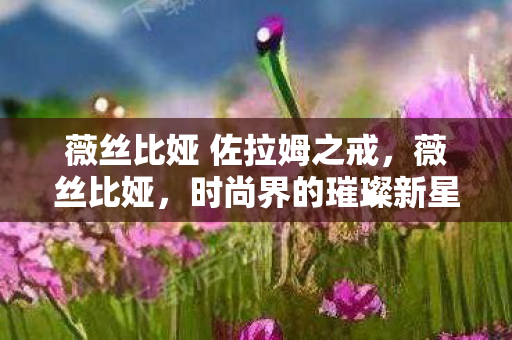 薇丝比娅 佐拉姆之戒，薇丝比娅，时尚界的璀璨新星