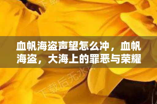 血帆海盗声望怎么冲，血帆海盗，大海上的罪恶与荣耀