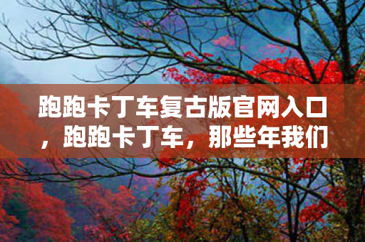 跑跑卡丁车复古版官网入口,跑跑卡丁车,那些年我们追逐的赛场激情—2013 K1赛事回顾 跑跑卡丁车复古版官网入口,跑跑卡丁车,那些年我们追逐的赛场激情—2013 K1赛事回顾