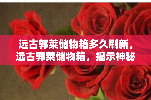 远古郭莱储物箱多久刷新，远古郭莱储物箱，揭示神秘宝藏背后的故事