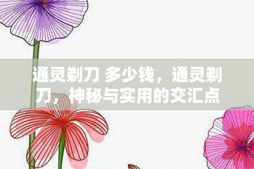 通灵剃刀 多少钱，通灵剃刀，神秘与实用的交汇点