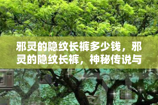 邪灵的隐纹长裤多少钱，邪灵的隐纹长裤，神秘传说与时尚潮流的交融