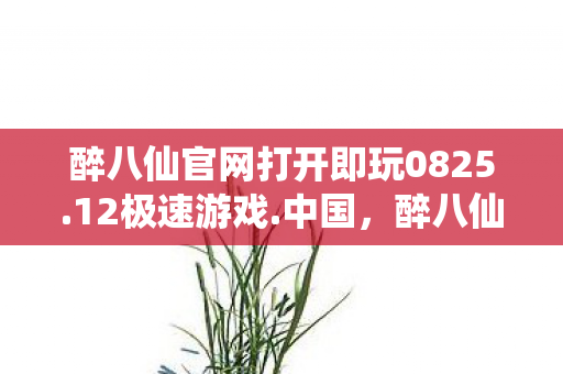醉八仙官网打开即玩0825.12极速游戏.中国，醉八仙官网，探索神秘世界，尽享独特魅力