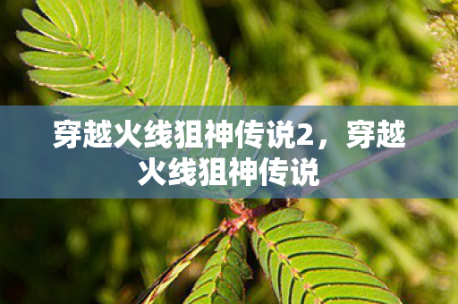 穿越火线狙神传说2，穿越火线狙神传说