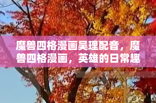 魔兽四格漫画吴理配音,魔兽四格漫画,英雄的日常趣事 魔兽四格漫画吴理配音,魔兽四格漫画,英雄的日常趣事