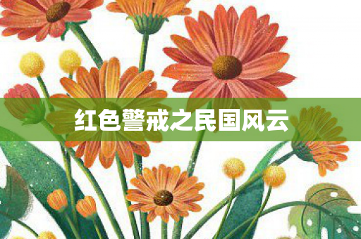 红色警戒之民国风云