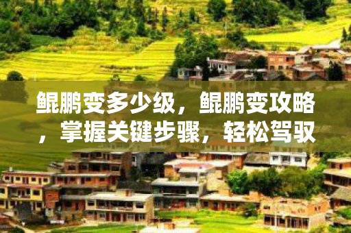 鲲鹏变多少级,鲲鹏变攻略,掌握关键步骤,轻松驾驭职场进阶之路 鲲鹏变多少级,鲲鹏变攻略,掌握关键步骤,轻松驾驭职场进阶之路