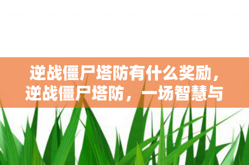 逆战僵尸塔防有什么奖励，逆战僵尸塔防，一场智慧与勇气的较量