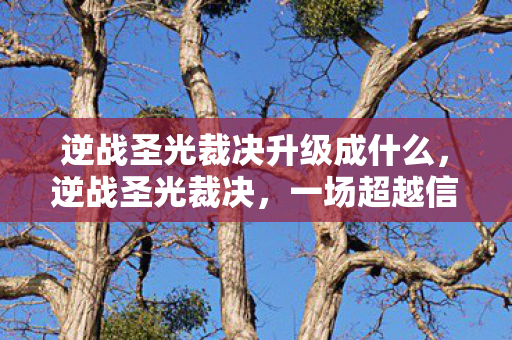 逆战圣光裁决升级成什么,逆战圣光裁决,一场超越信仰的战斗传奇 逆战圣光裁决升级成什么,逆战圣光裁决,一场超越信仰的战斗传奇