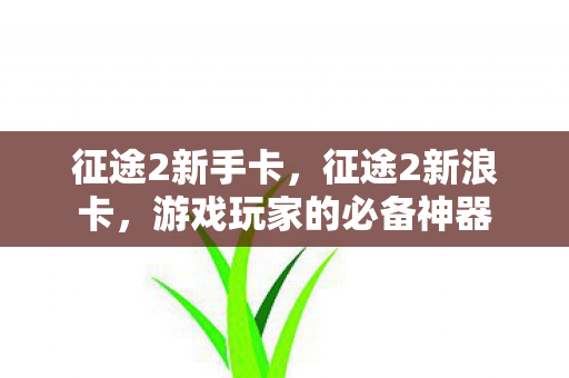 征途2新手卡,征途2新浪卡,游戏玩家的必备神器 征途2新手卡,征途2新浪卡,游戏玩家的必备神器