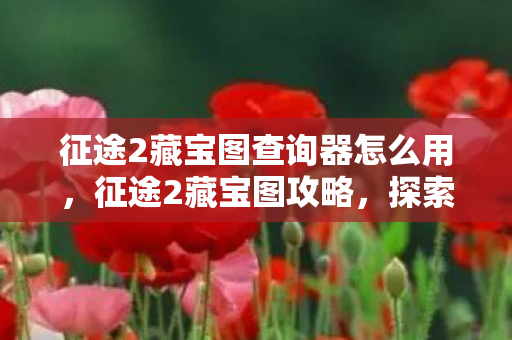 征途2藏宝图查询器怎么用,征途2藏宝图攻略,探索神秘宝藏,轻松掌握查询技巧 征途2藏宝图查询器怎么用,征途2藏宝图攻略,探索神秘宝藏,轻松掌握查询技巧