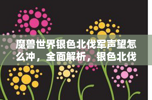 魔兽世界银色北伐军声望怎么冲,全面解析,银色北伐军声望如何快速冲刺 魔兽世界银色北伐军声望怎么冲,全面解析,银色北伐军声望如何快速冲刺