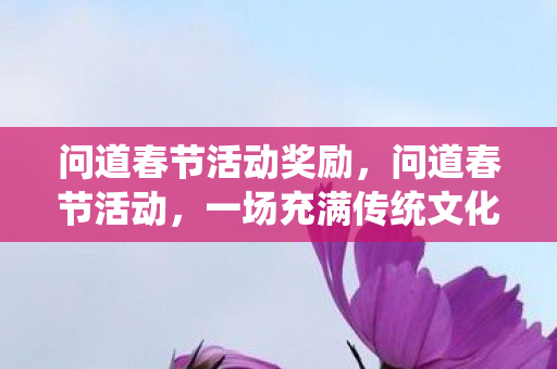 问道春节活动奖励,问道春节活动,一场充满传统文化魅力的盛宴 问道春节活动奖励,问道春节活动,一场充满传统文化魅力的盛宴