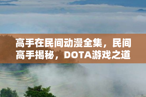 高手在民间动漫全集，民间高手揭秘，DOTA游戏之道