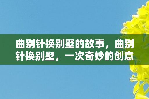 曲别针换别墅的故事,曲别针换别墅,一次奇妙的创意交换之旅 曲别针换别墅的故事,曲别针换别墅,一次奇妙的创意交换之旅
