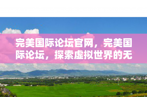 完美国际论坛官网，完美国际论坛，探索虚拟世界的无限可能