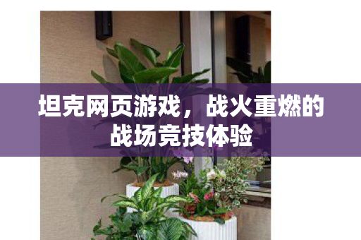 坦克网页游戏，战火重燃的战场竞技体验