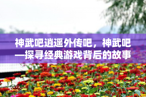 神武吧逍遥外传吧，神武吧—探寻经典游戏背后的故事与魅力